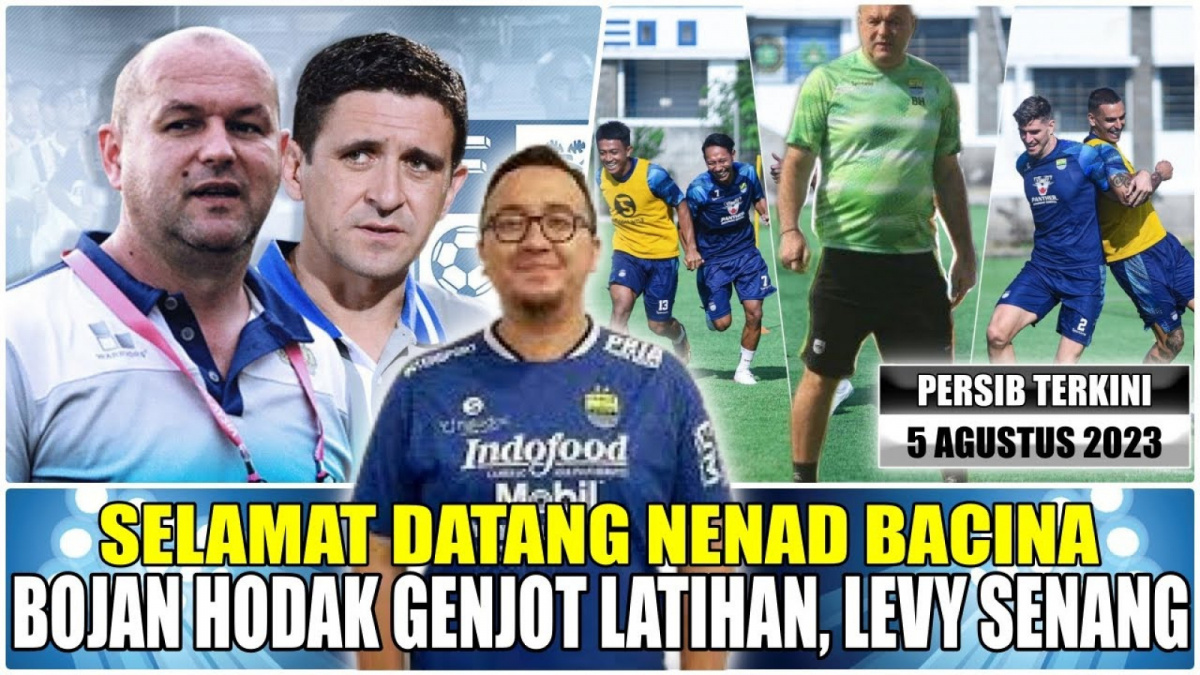 Benarkah Bojan Hodak tunjuk Nenad Bacina jadi asisten pelatih Persib Bandung. [[YouTube/Kabar PERSIB Terkini HD]]